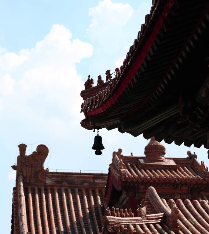 雍和宫寺庙古建筑