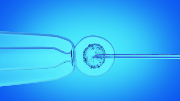 生物基因 微观细胞 医疗科技实验 科技蓝