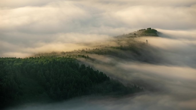 山顶云海