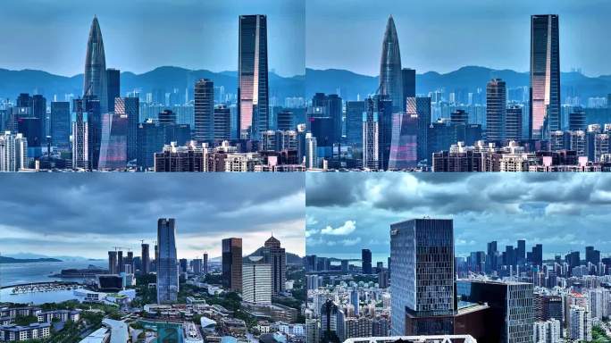 深圳城市天际线和地标建筑