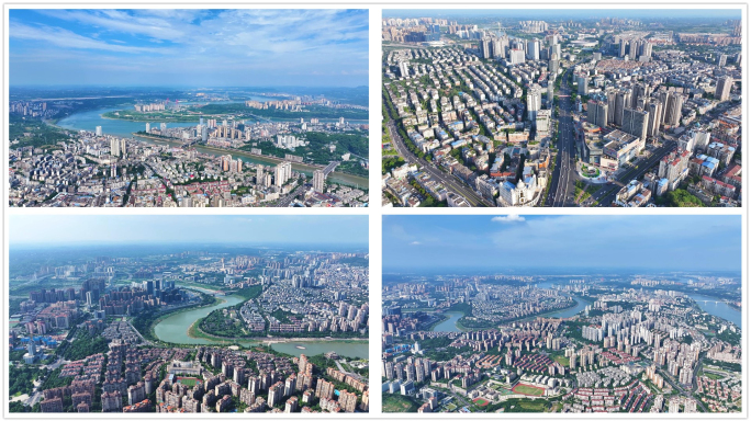 泸州城市大景4K