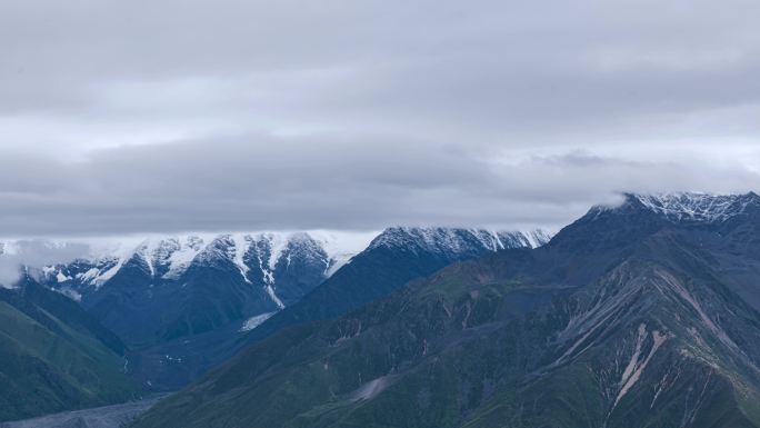 贡嘎雪山4k延时摄影