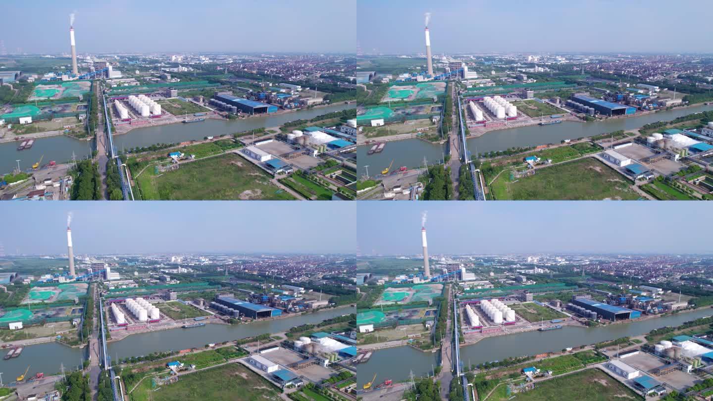 常州滨江经济开发区-4k航拍