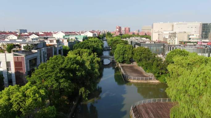 上海市浦东新区曹路镇域航拍