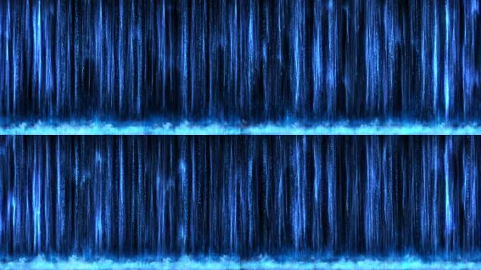 6k分辨率循环粒子瀑布