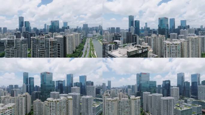 深圳科技园高楼建筑群