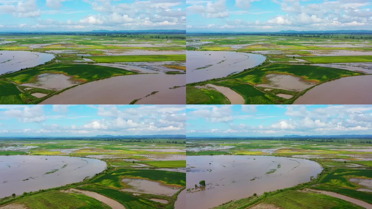 穆棱河洪水