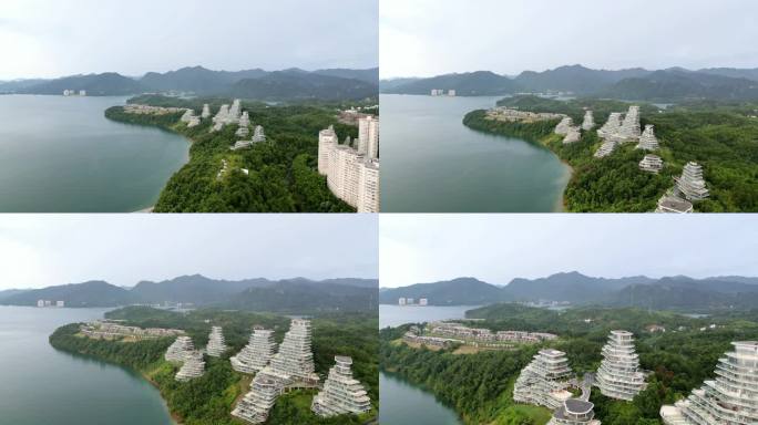 安徽黄山太平湖 湖边民宿