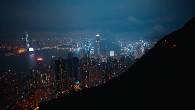 香港维多利亚港CBD航拍27