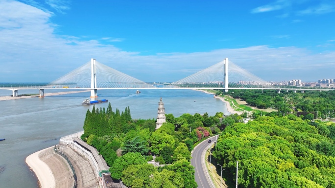 荆州长江大桥荆江大堤