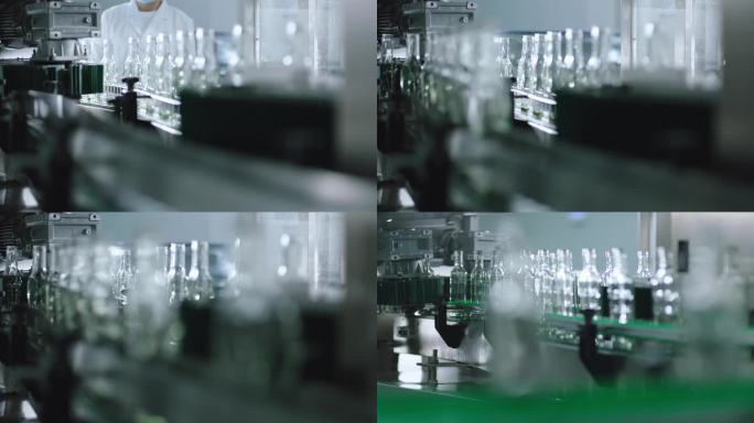 罐装流水线 传输带 空瓶传输 自动流水线
