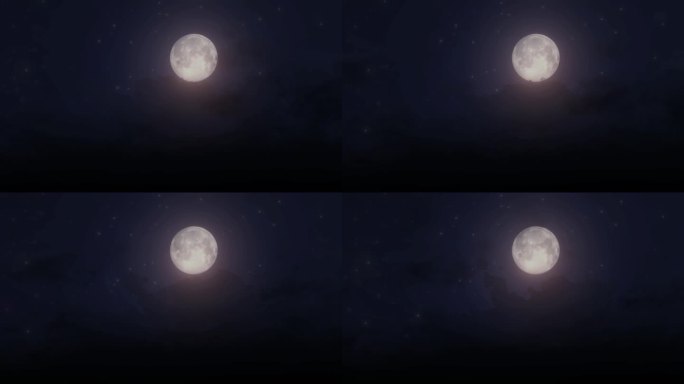 八月十五的月亮一轮明月月光月色中秋节中秋