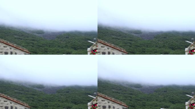 【相机实拍】云雾与山顶空镜