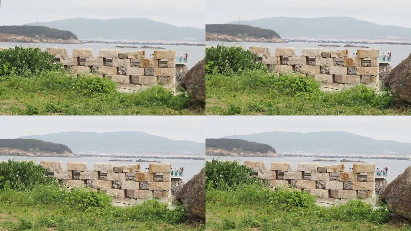 【相机实拍】岸边石栏 原生态