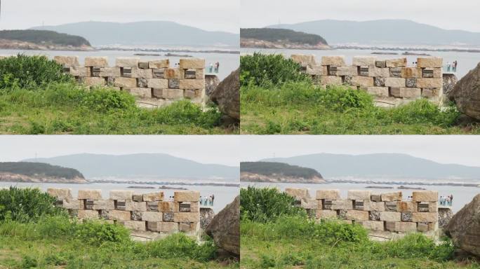【相机实拍】岸边石栏 原生态