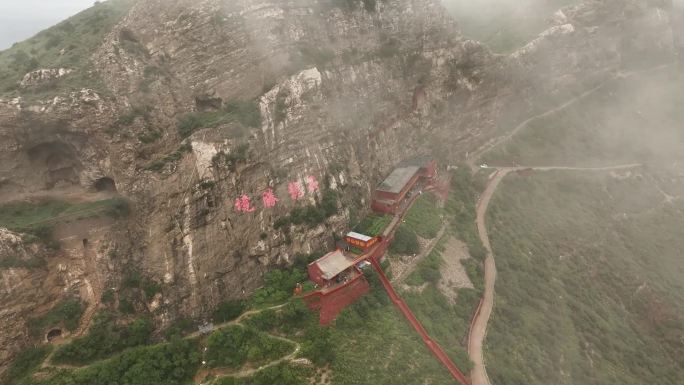 大同玉龙洞夏季航拍