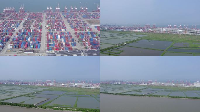 2023广州港南沙港码头集装箱合集