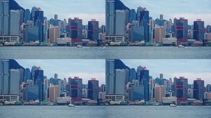 【正版素材】香港维多利亚港5824