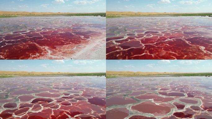 腾格里沙漠地球的心脏乌兰湖