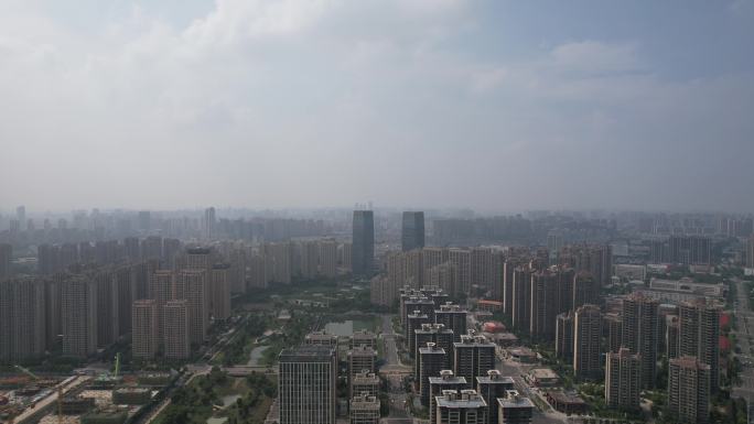 安徽蚌埠城市建设航拍