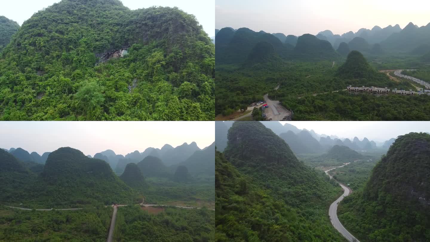 桂林山水风光实拍