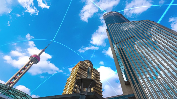 【原创8k】科技智慧城市视频素材
