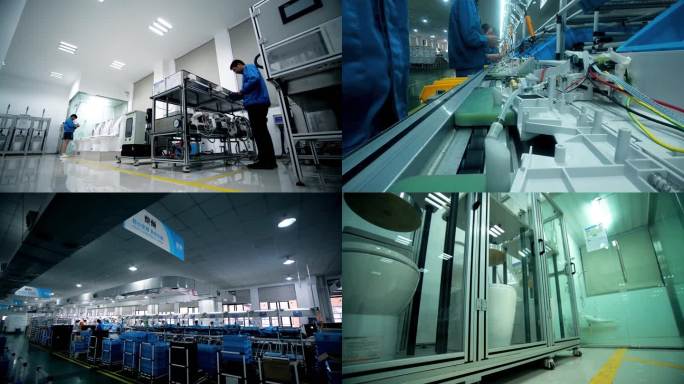 工人车间 生产制造 生产线
