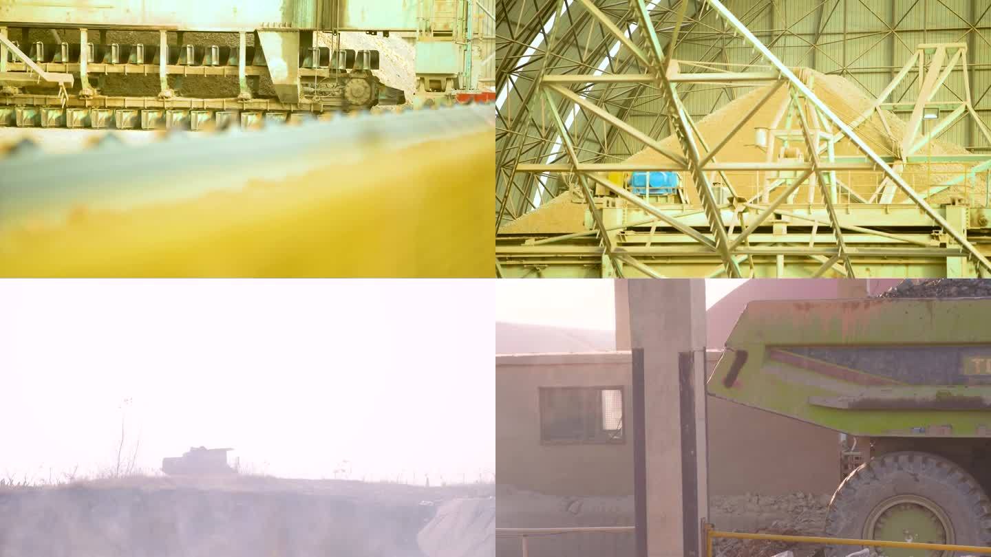 工地生产 水泥厂 黄土运输