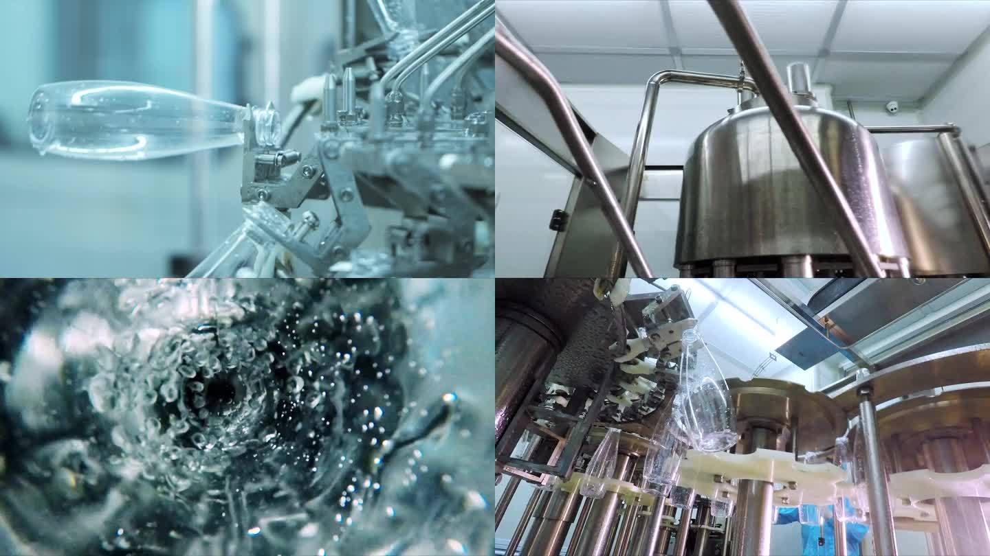 矿泉水生产 罐装 生产流程