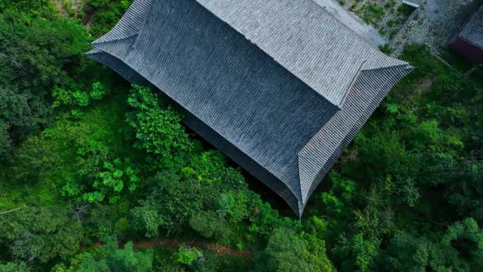 中山寺 深山古寺 白云深处  古建筑