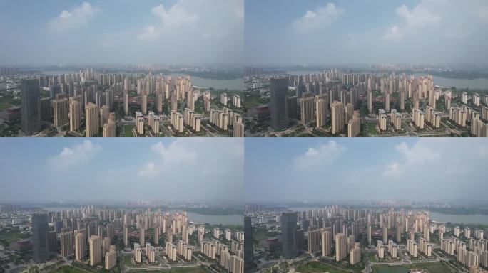 安徽蚌埠城市建设航拍