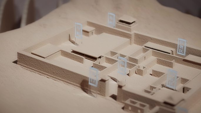 悬泉置遗址模型
