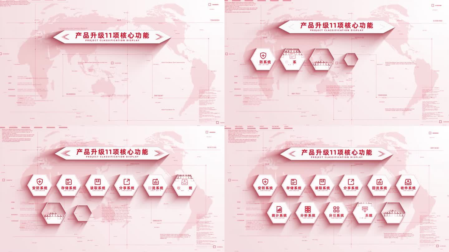 （11）红色明亮企业产品信息分类展示