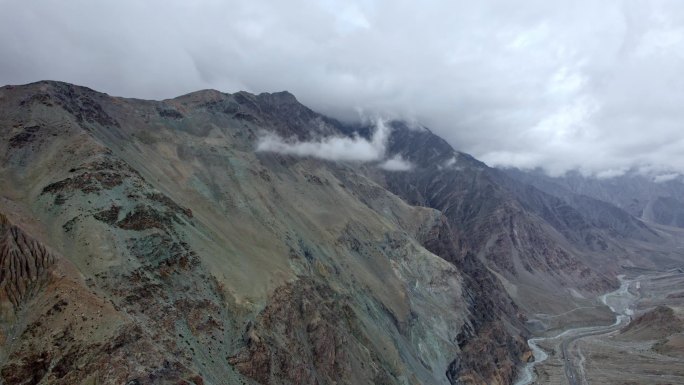 新疆 白沙山 白沙湖 航拍 自驾