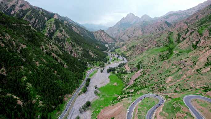 新疆  独库公路  天山