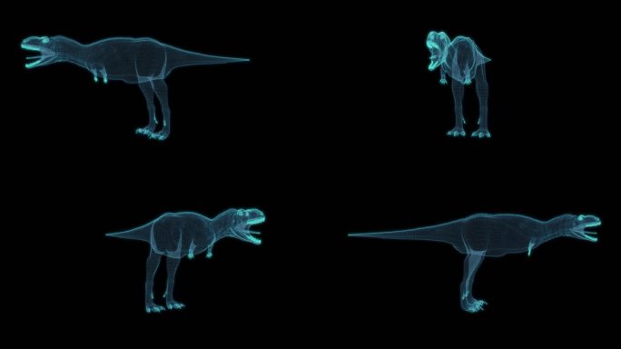 恐龙 Aucasaurus 奥卡龙鸟类