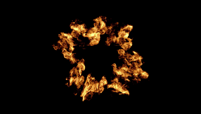 法术魔法火焰3-透明通道