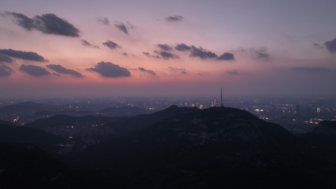 济南晚霞