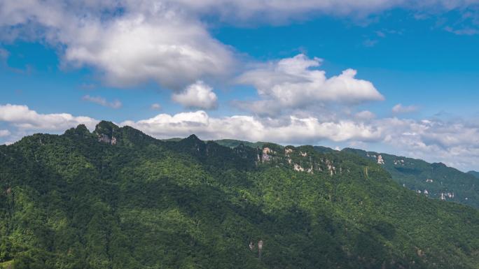 湖北神农架天燕景区延时神农架旅游