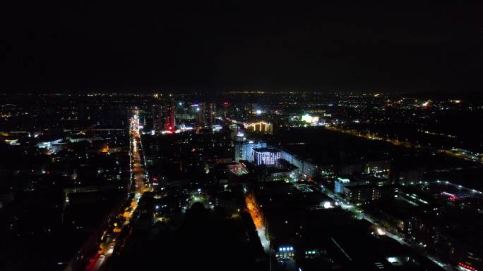 临海杜桥镇夜景