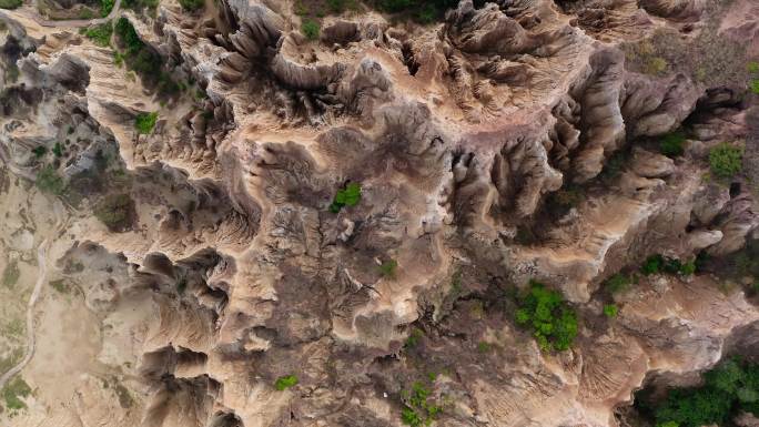 中国云南元谋浪巴铺土林风景