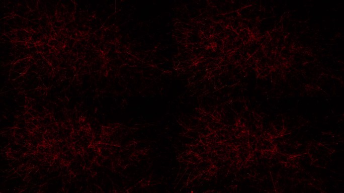 唯美火红粒子背景点线科技网络抽象星空背景