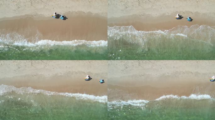 海滩沙滩海浪海边海水