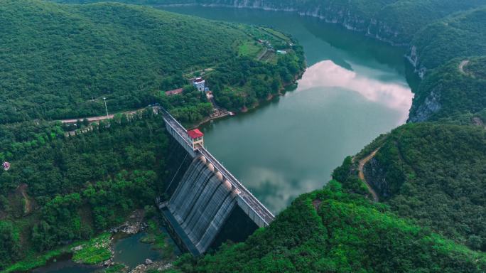 晋城 太极湖 珏山 丹河 水电站 大坝