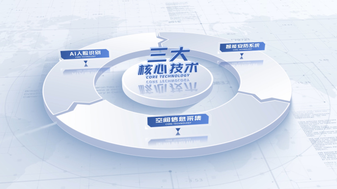 【3】简洁明亮闭环箭头文字分类