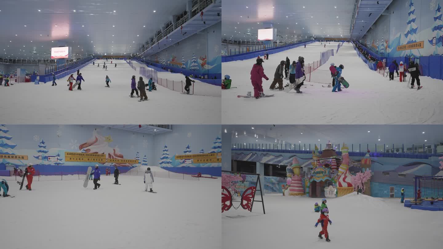 昆明融创雪世界 室内滑雪场