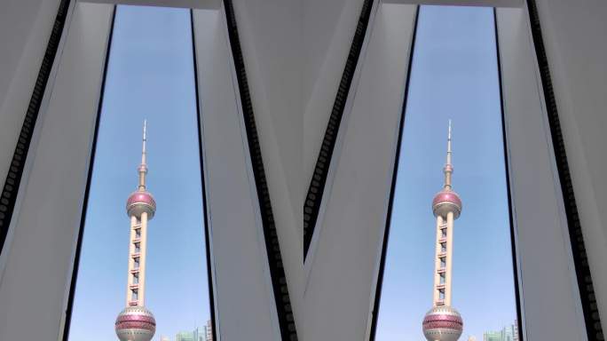 上海浦东美术馆观光平台风光