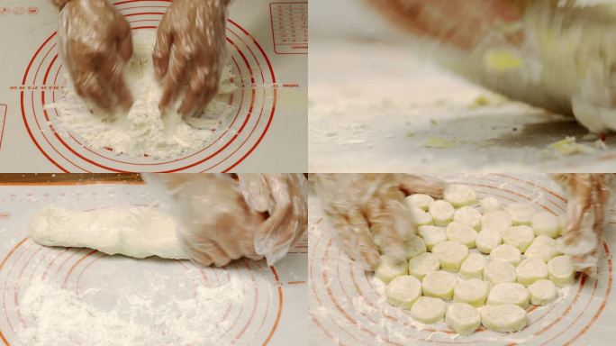 水饺皮制作 和面 钟水饺 饺子皮制作