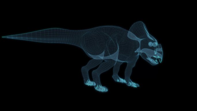 原角龙 恐龙Protoceratops