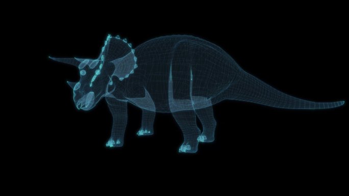三角恐龙 白垩纪Triceratops